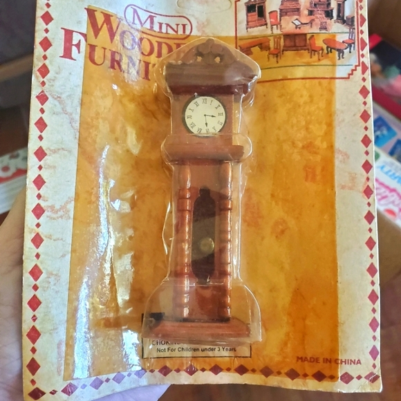 Doll house Grandfather clock - Picture 1 of 8
